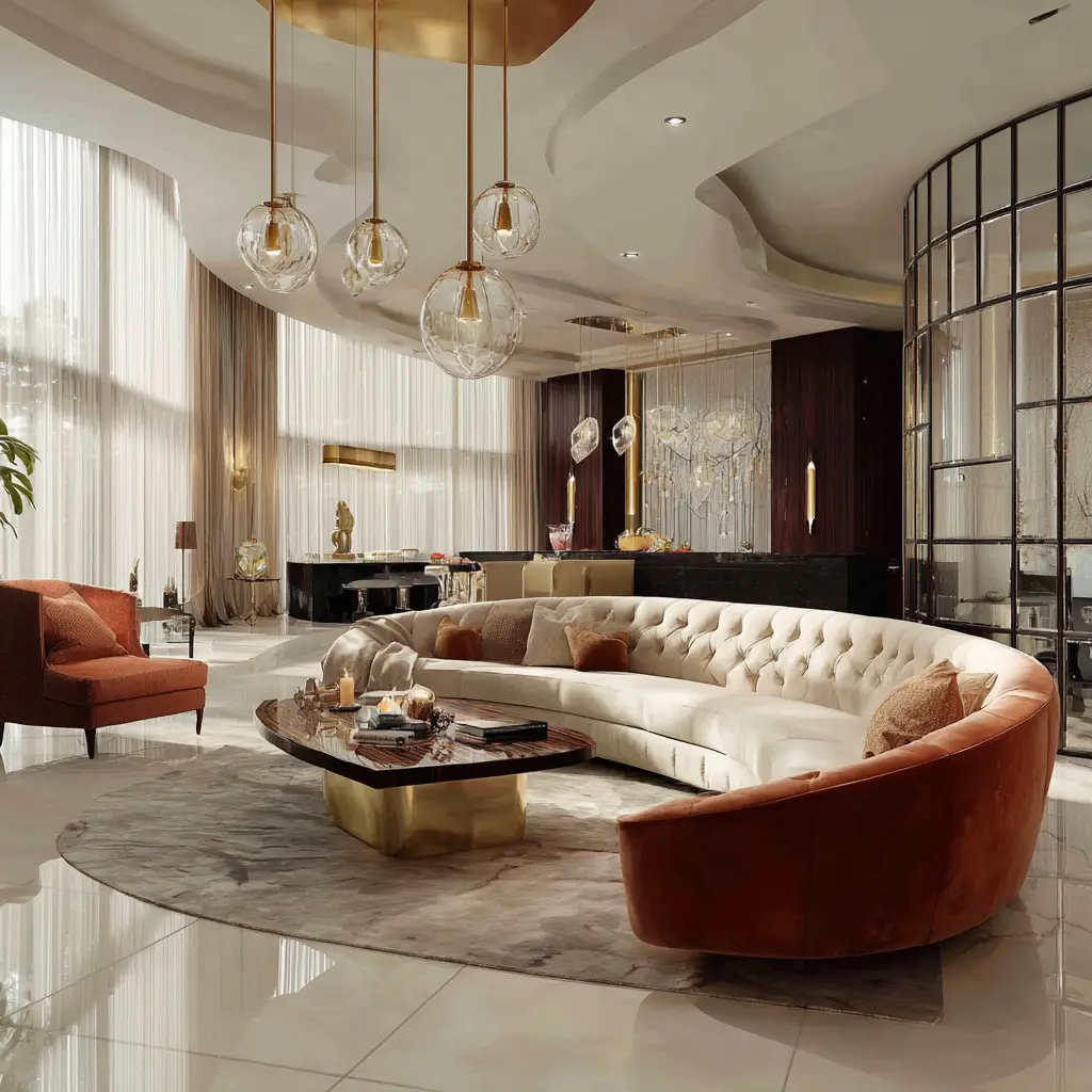Curved Furniture Lines