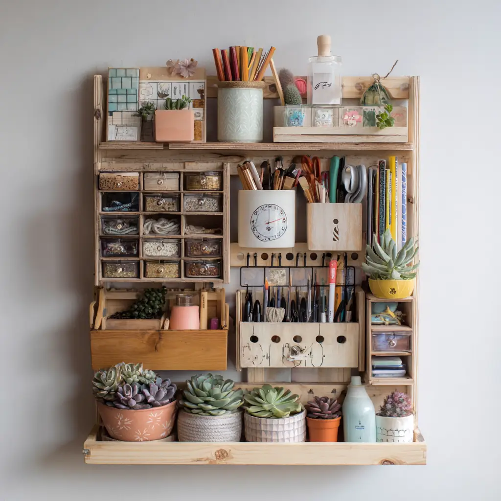 DIY Wall Organizer