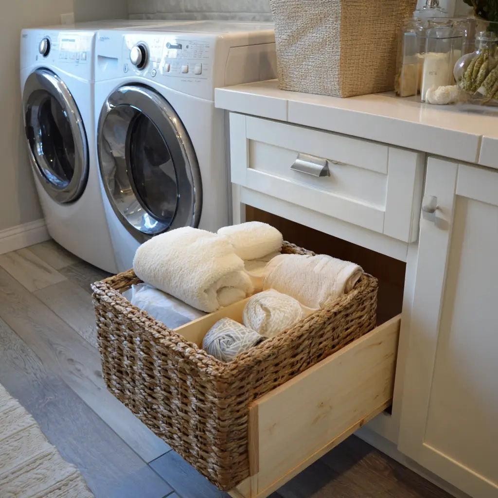 DIY a Rolling Hamper Drawer