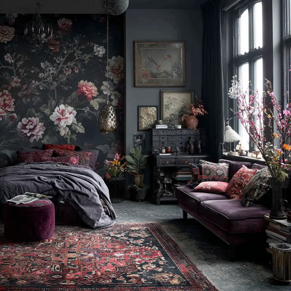 Dark Florals