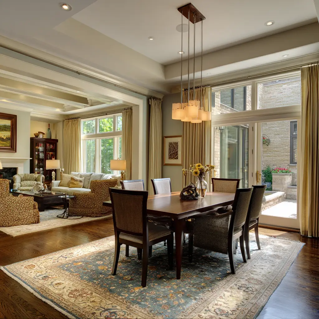 Define Spaces with Area Rugs