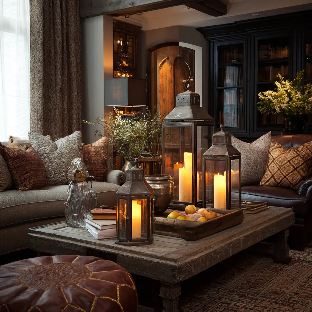 Display Candles and Lanterns