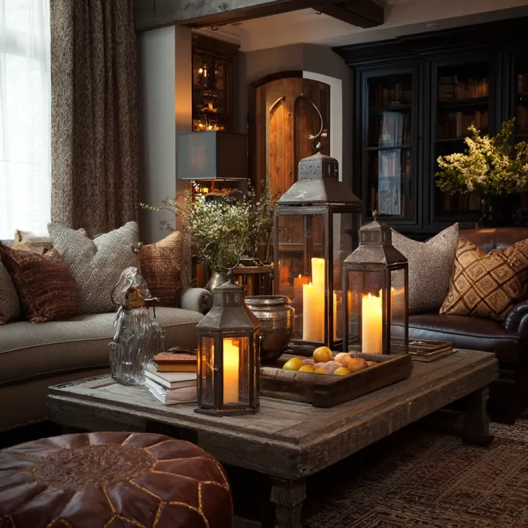 20 Warm and Cozy Living Room Designs
