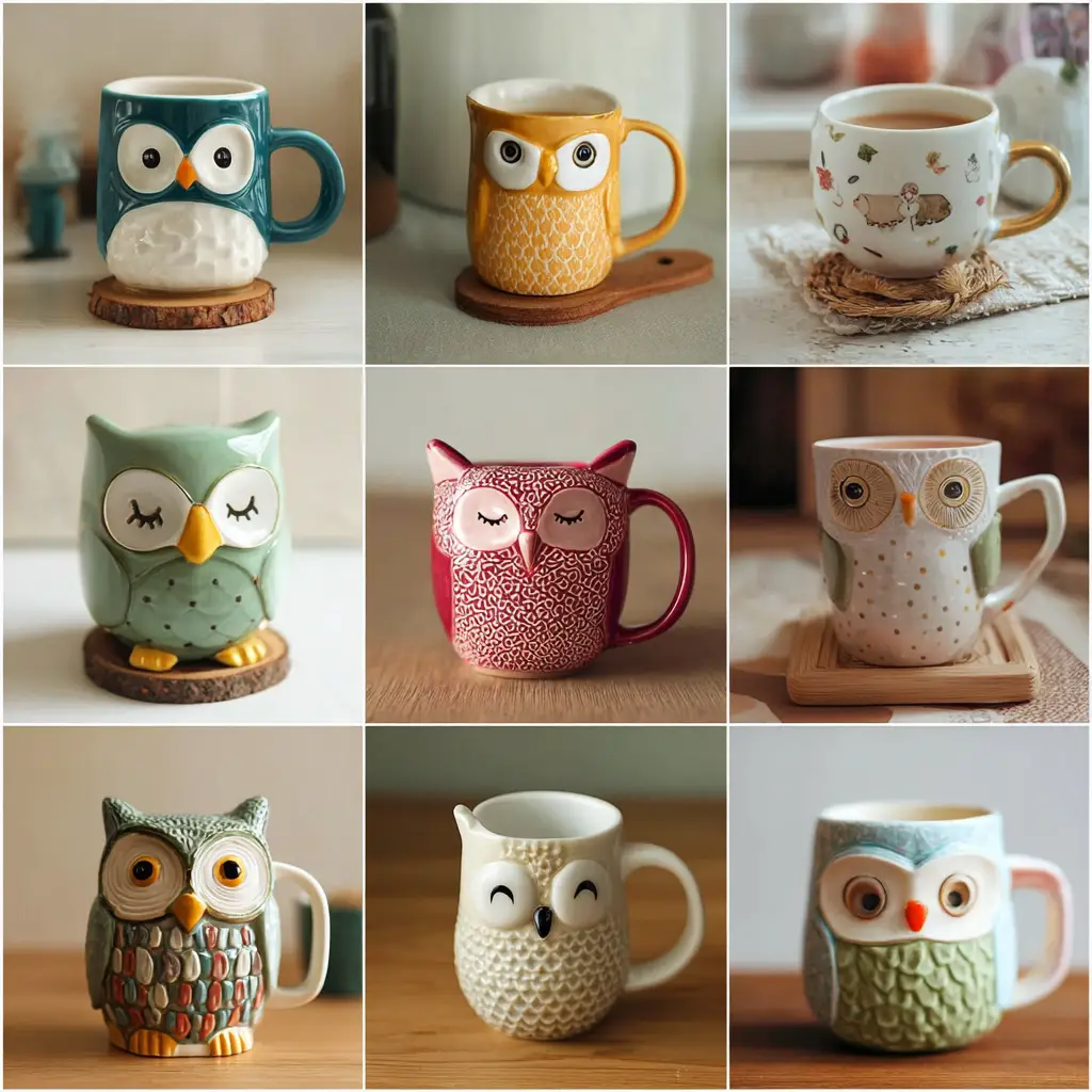 Display Cute Mugs or Trinket Dishes