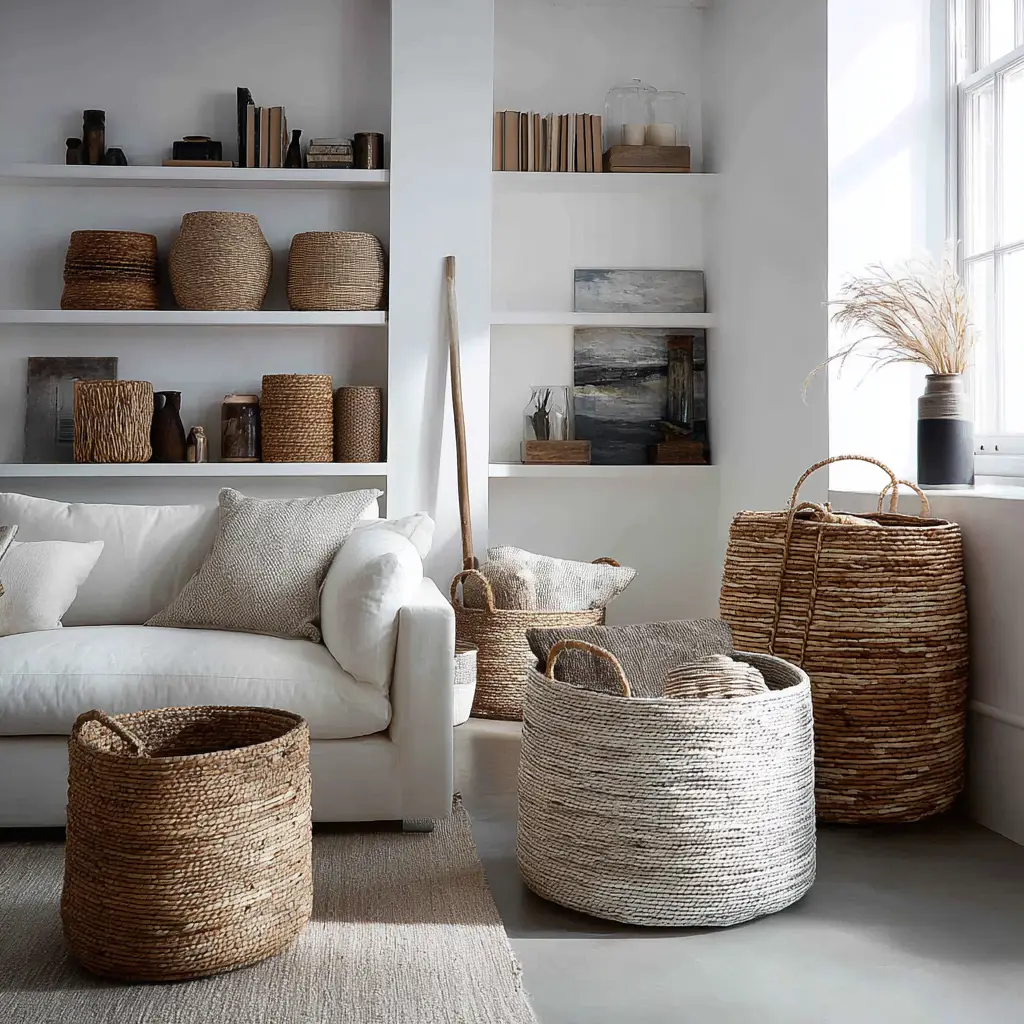 Display Woven Baskets