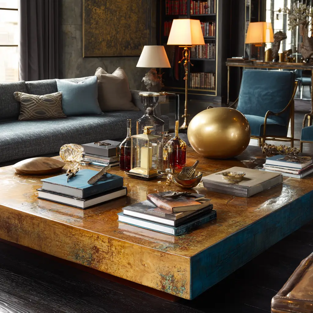 Display a Curated Coffee Table