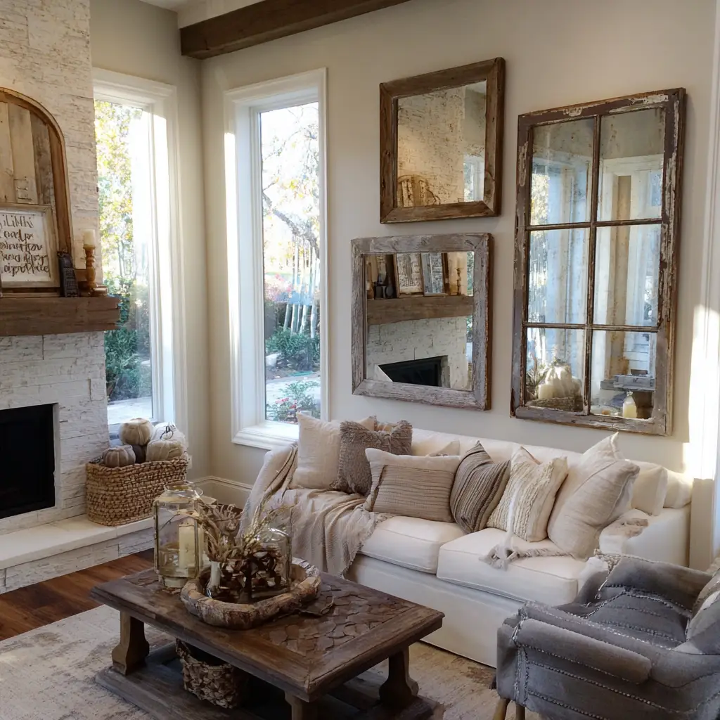 Distressed Mirrors