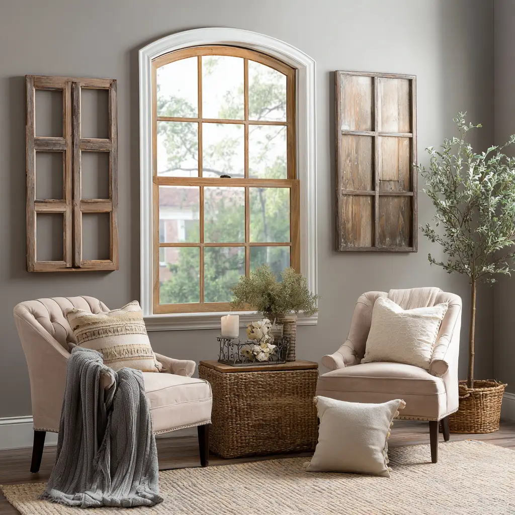 Farmhouse Window Frames