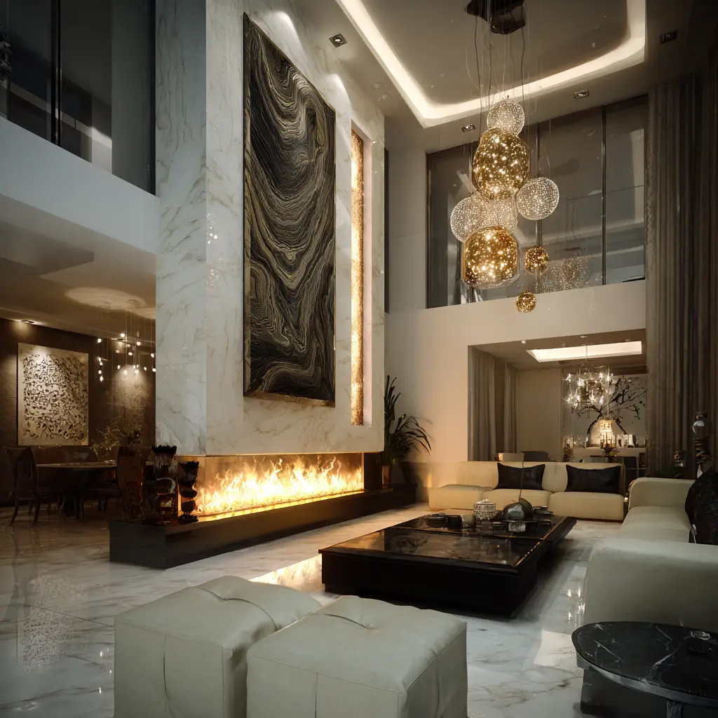 Fireplaces as Centerpieces
