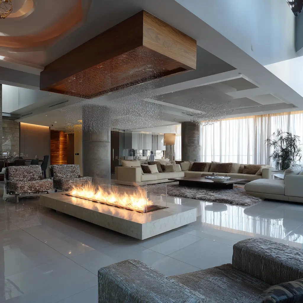 Floating Fireplaces