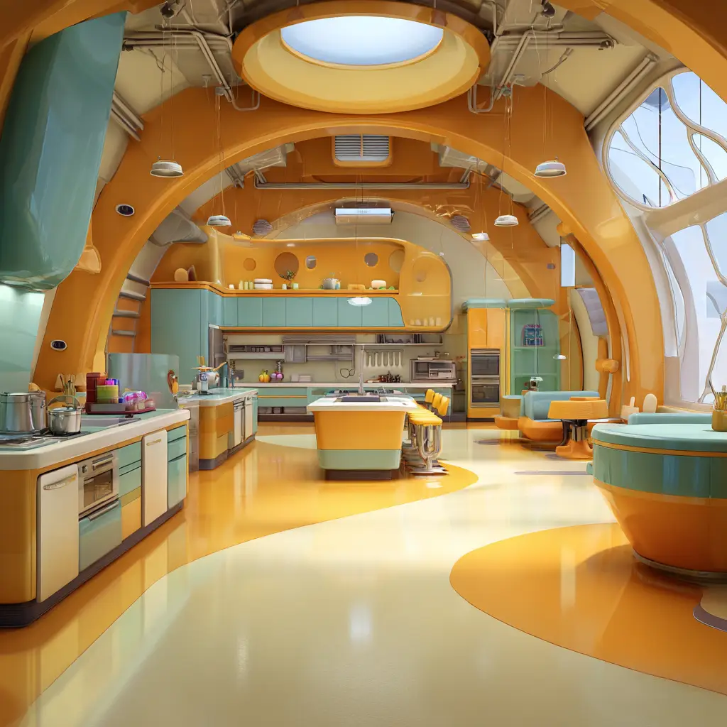 Futuristic Kitchen