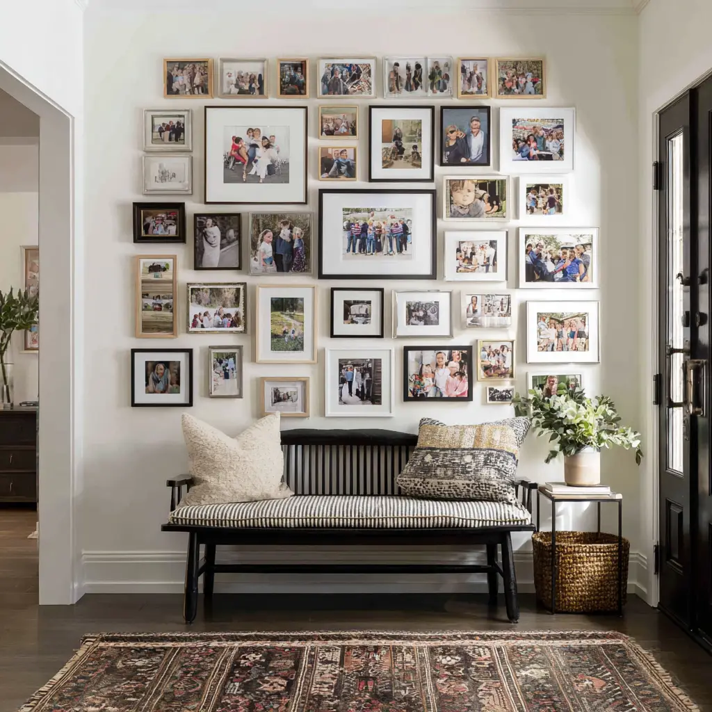 Gallery Wall of Family Memories