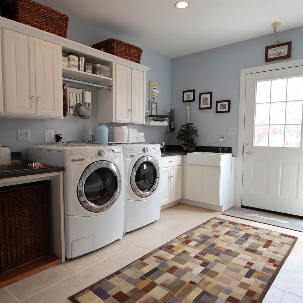 Garage Laundry Layout