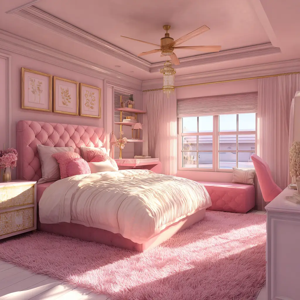 Glam Girl Room