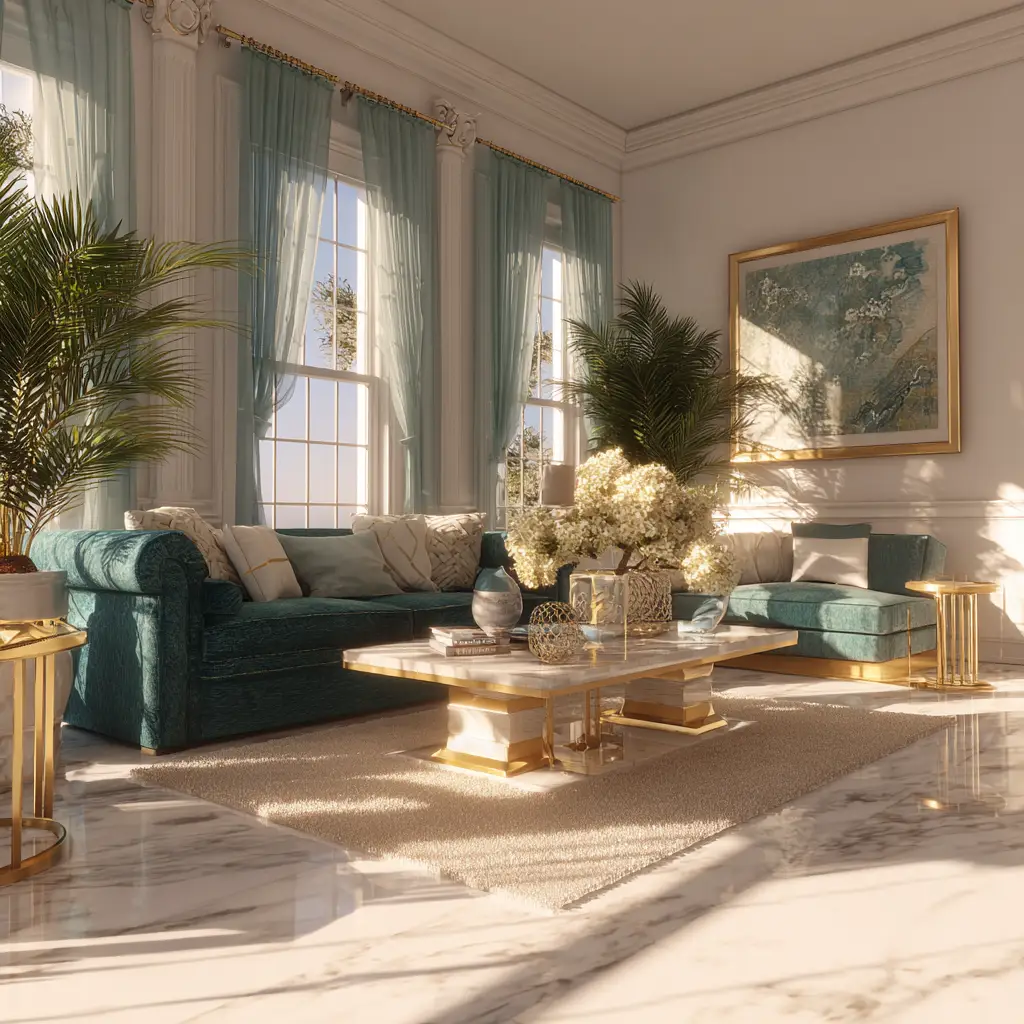 Glam Living Room