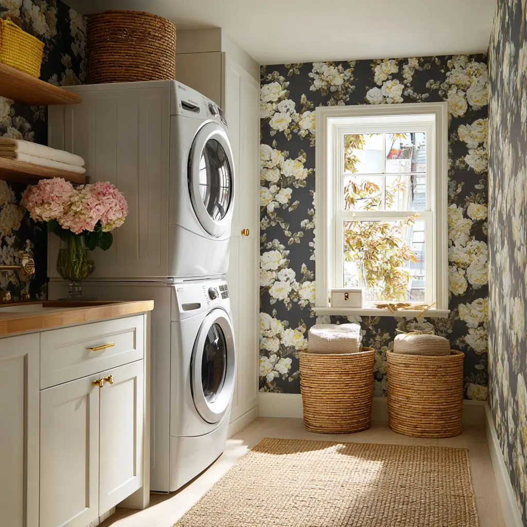 Go Bold with Wallpaper or Tile