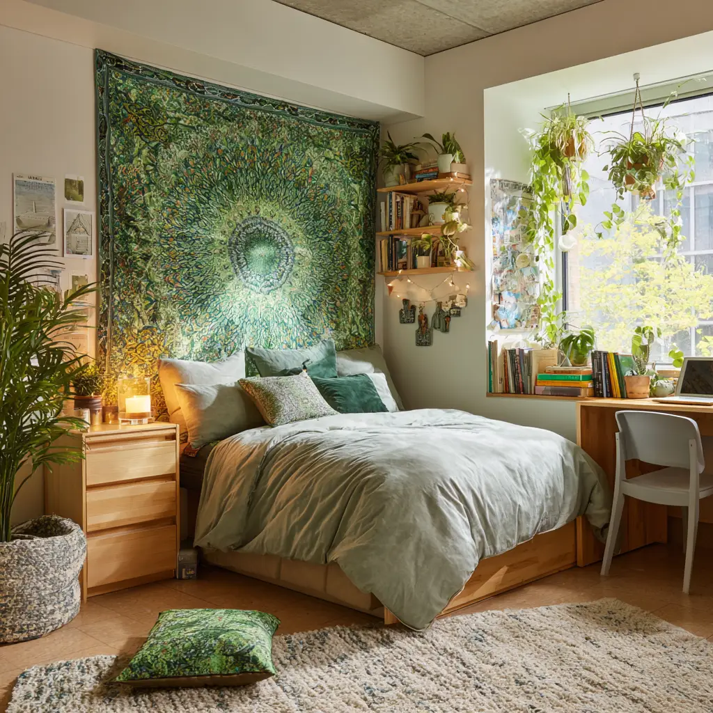 Go for a Green Tapestry