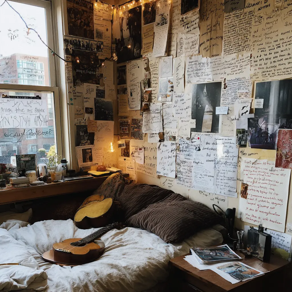 Handwritten Notes and Lyrics
