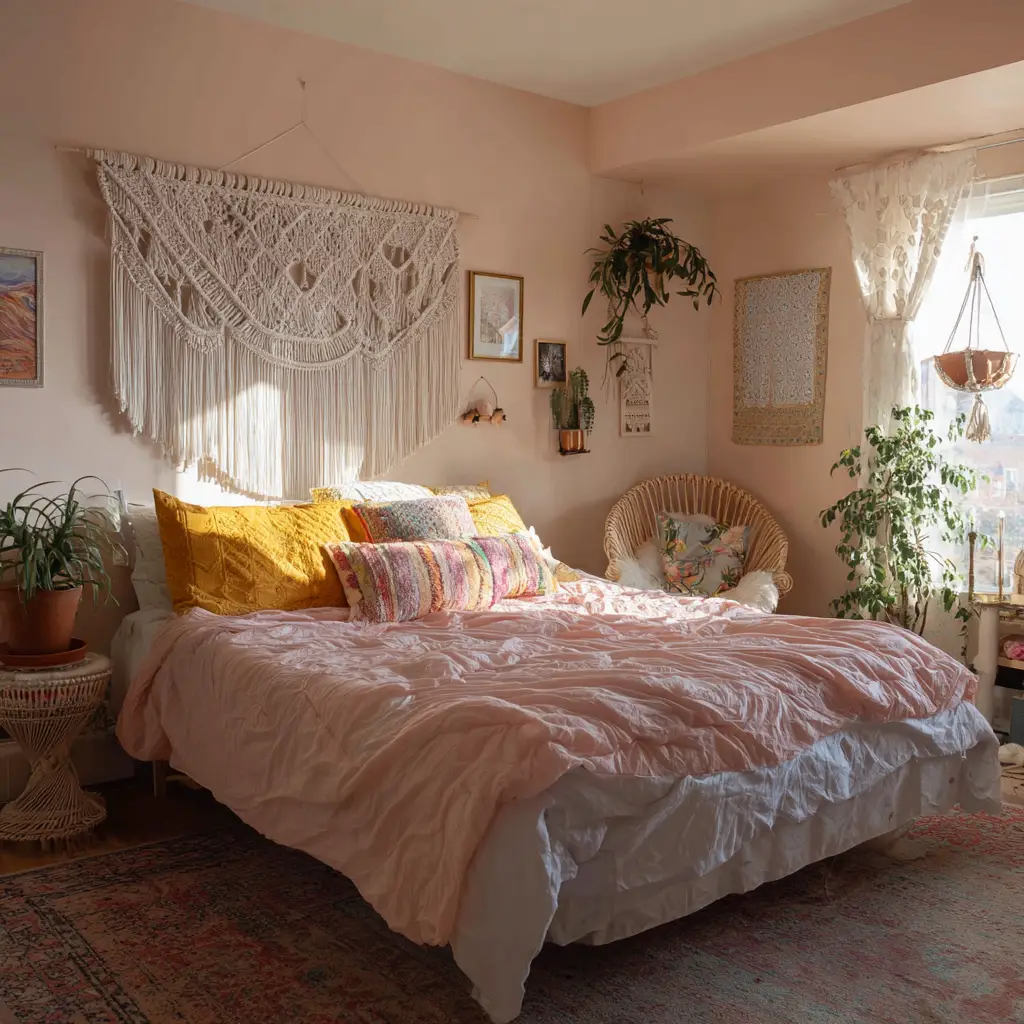 Hang Fabric or Macramé Art