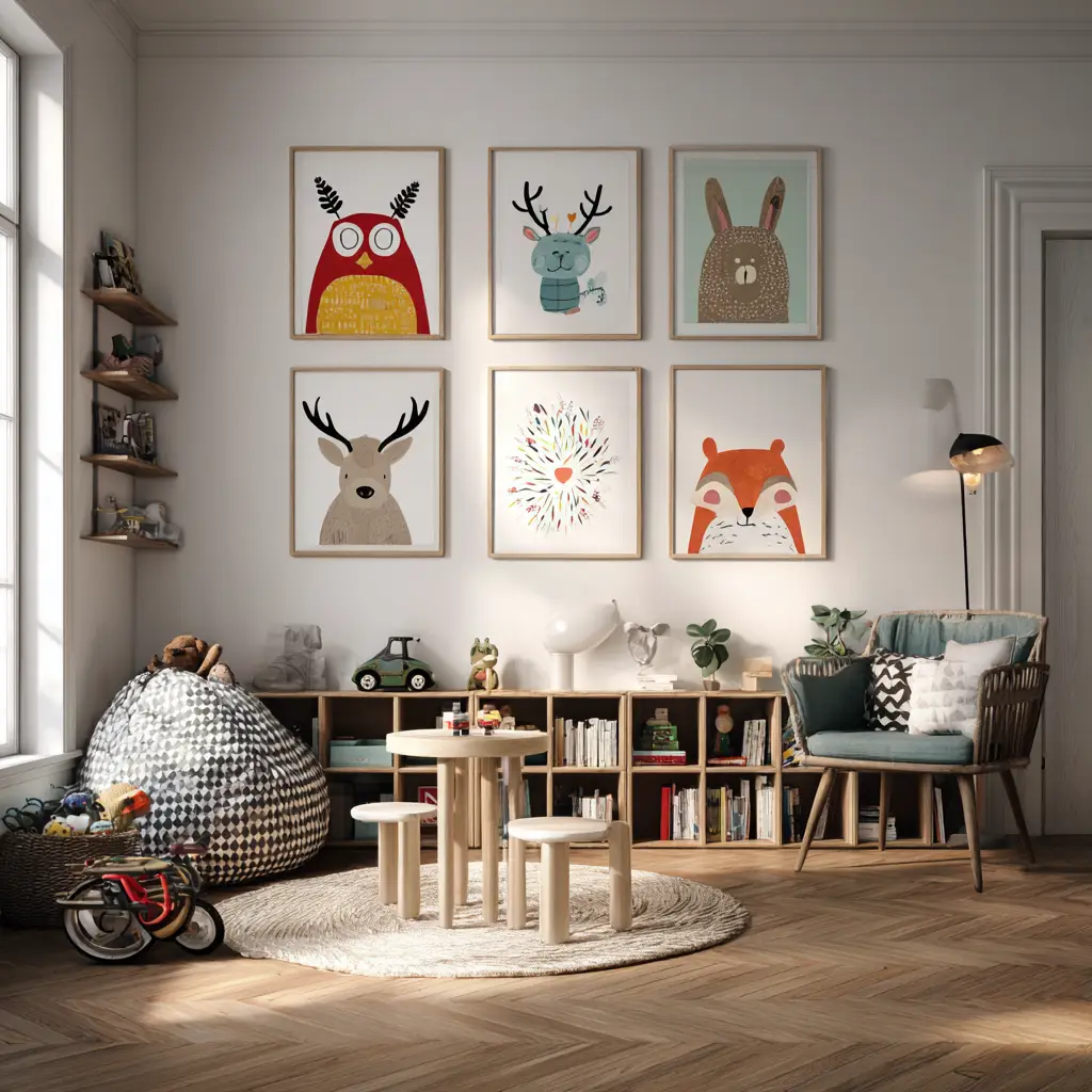 Hang Whimsical Art Prints