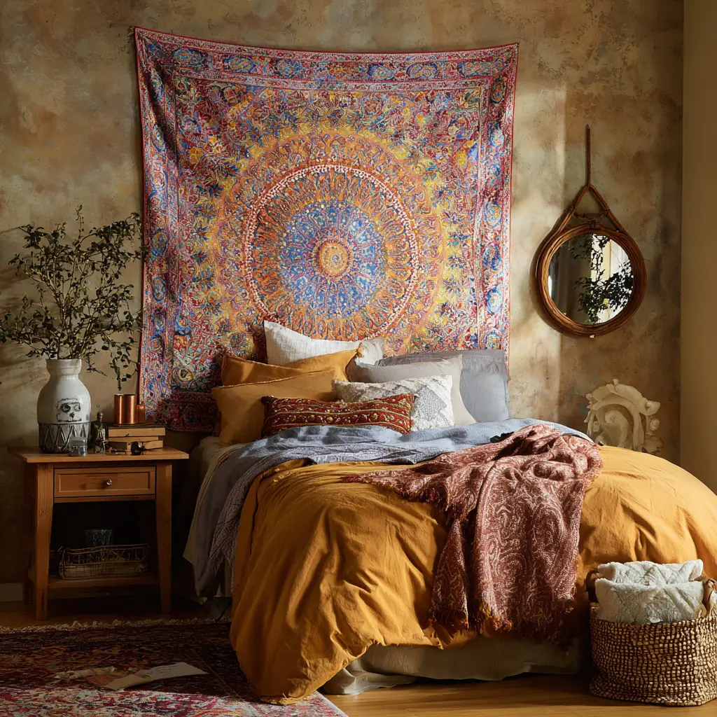Hang a Fun Tapestry