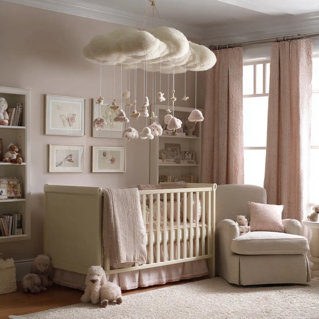 Hang a Mobile Above the Crib