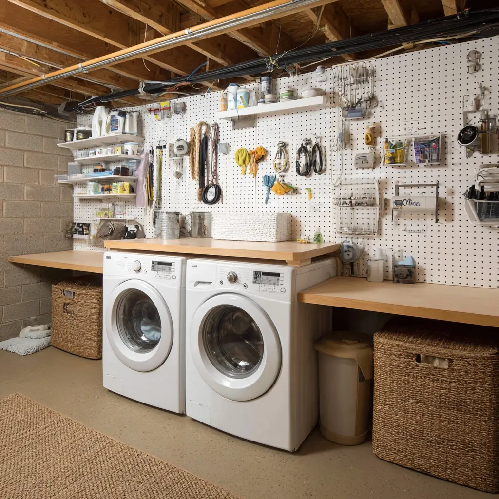 Hang a Pegboard Organizer