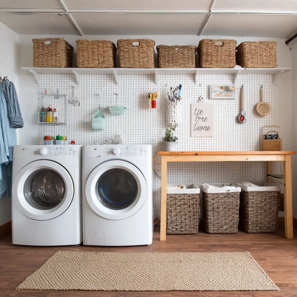 Hang a Pegboard Wall
