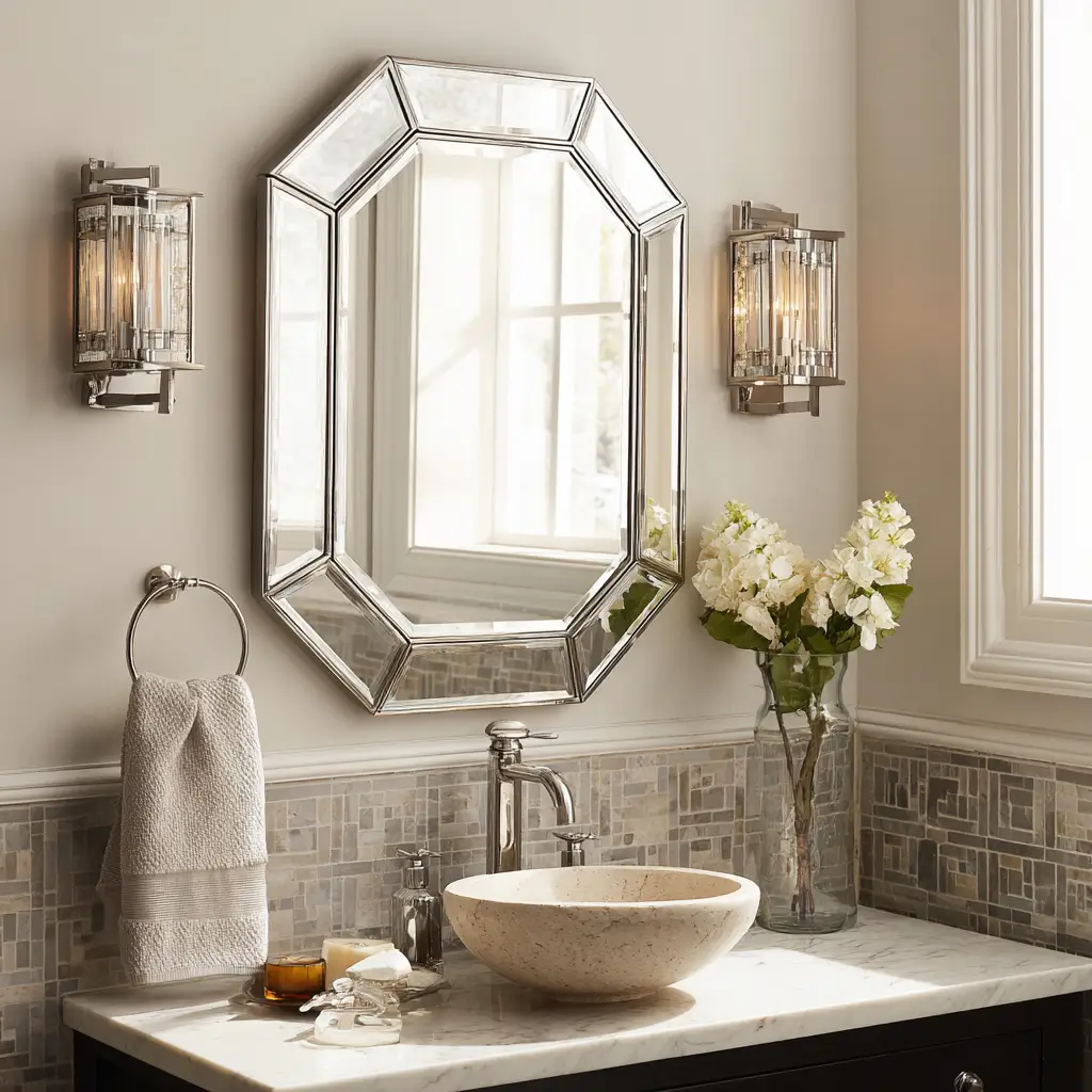 Hexagon or Geometric Mirror