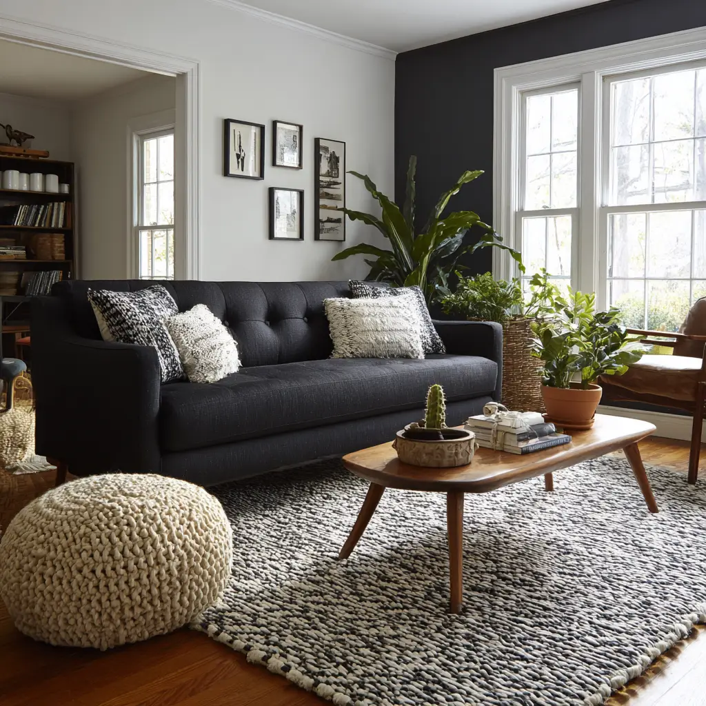 Include a Patterned Rug