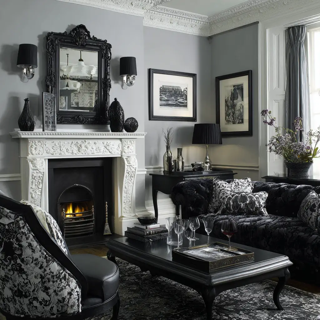 Incorporate Black and White Artwork