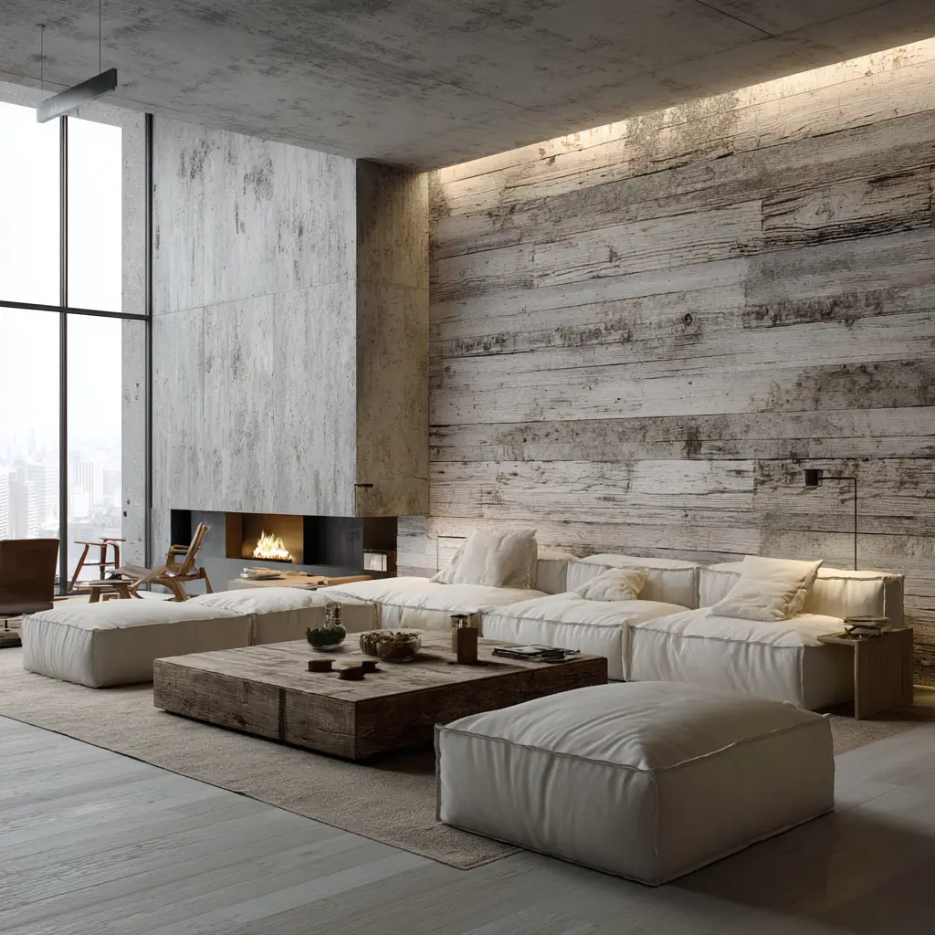 Incorporate Distressed Wood