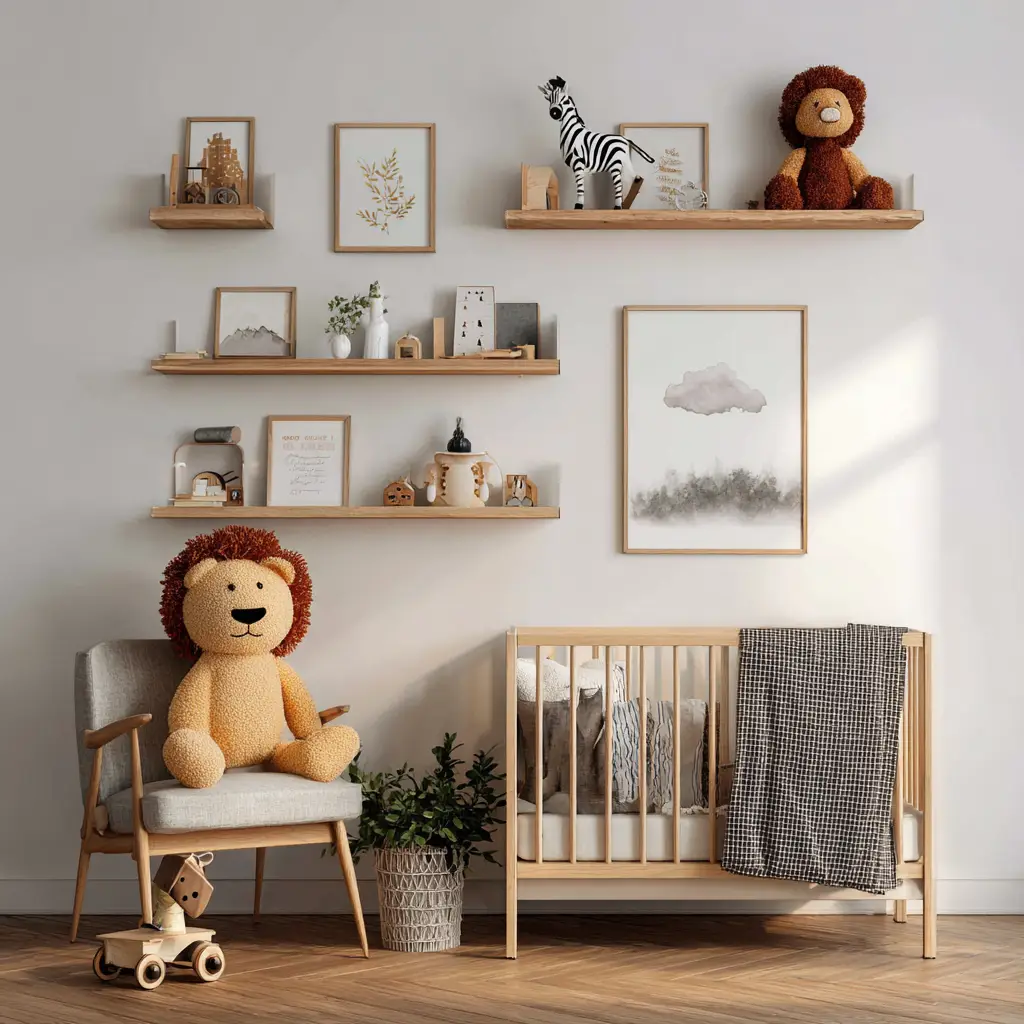 Incorporate Wall Shelves