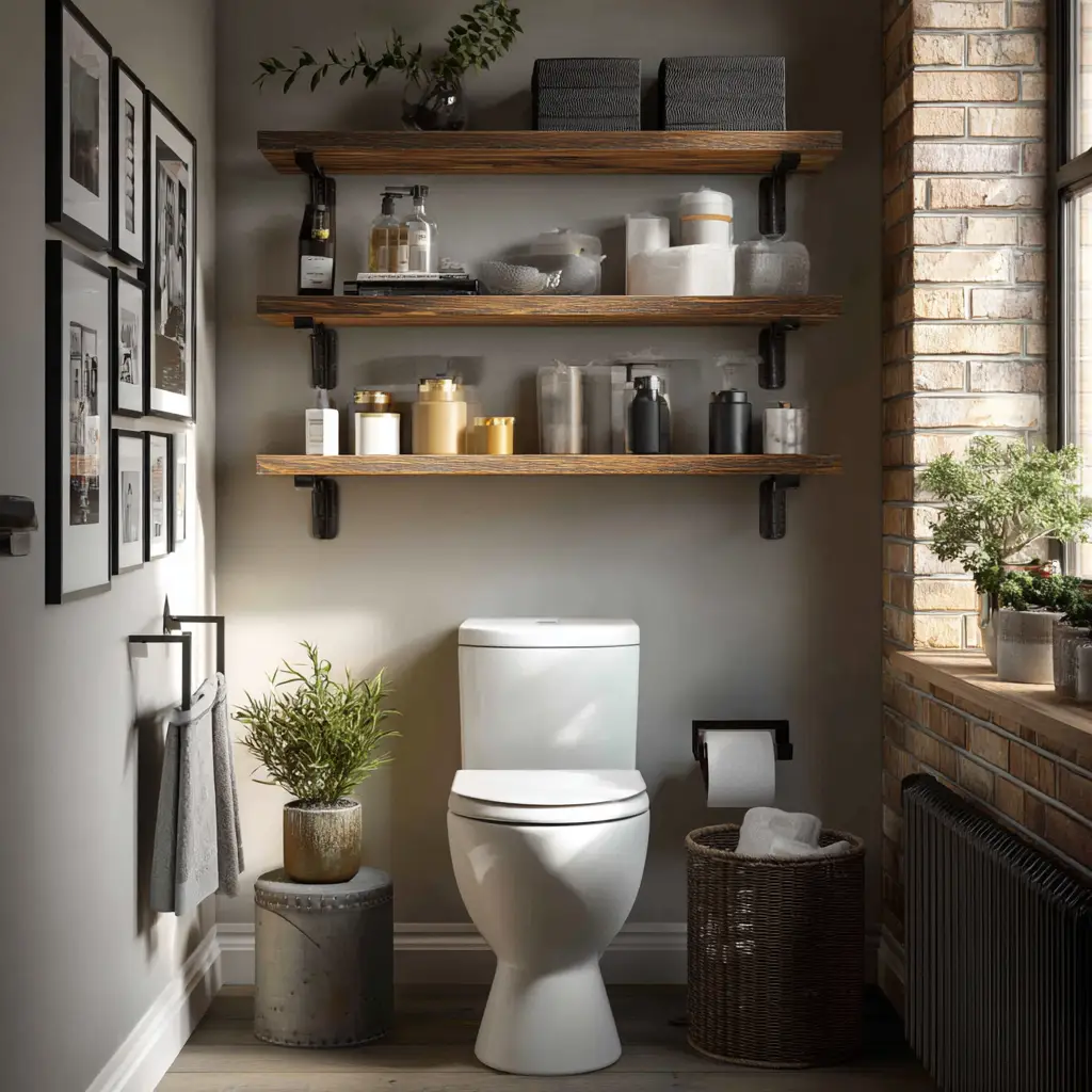 Incorporate a Ledge for Decor and Storage
