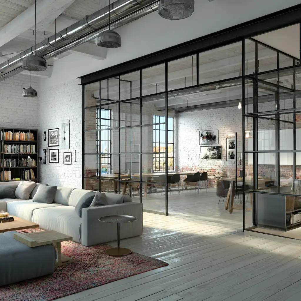 Industrial Glass Partitions