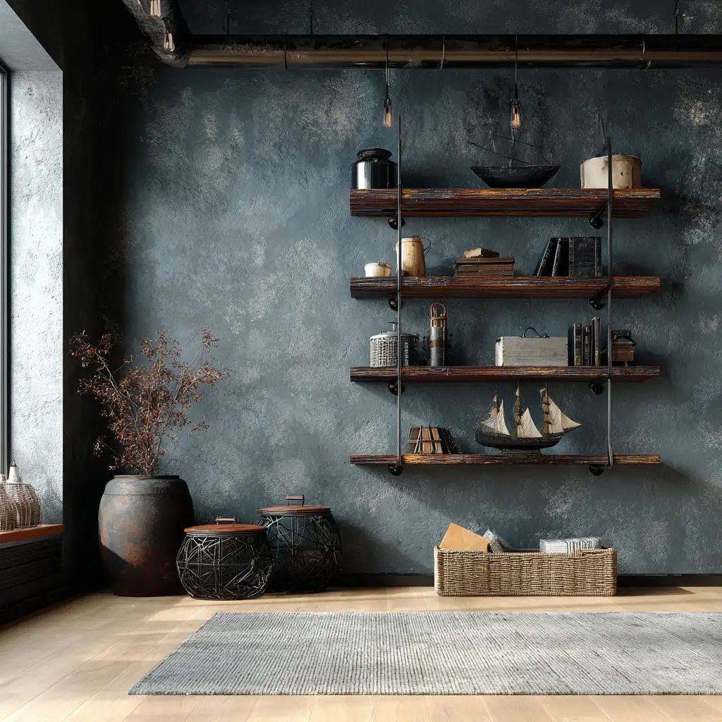 Industrial or Handmade Shelves