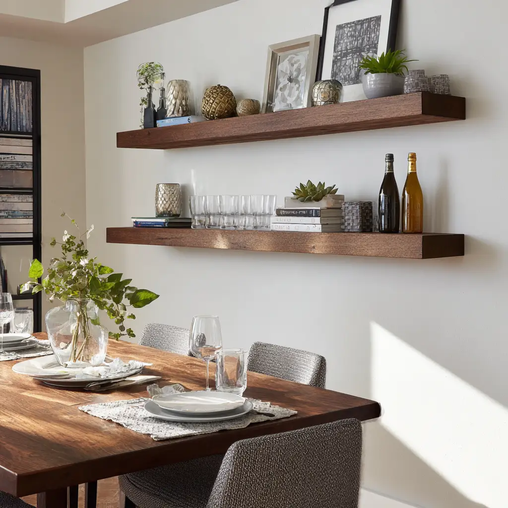 Install Floating Shelves