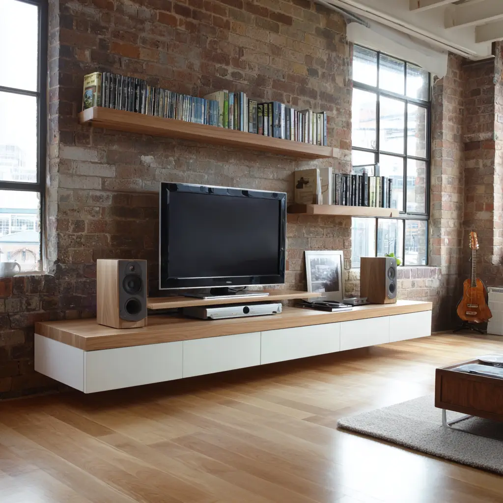 Install Floating TV Units