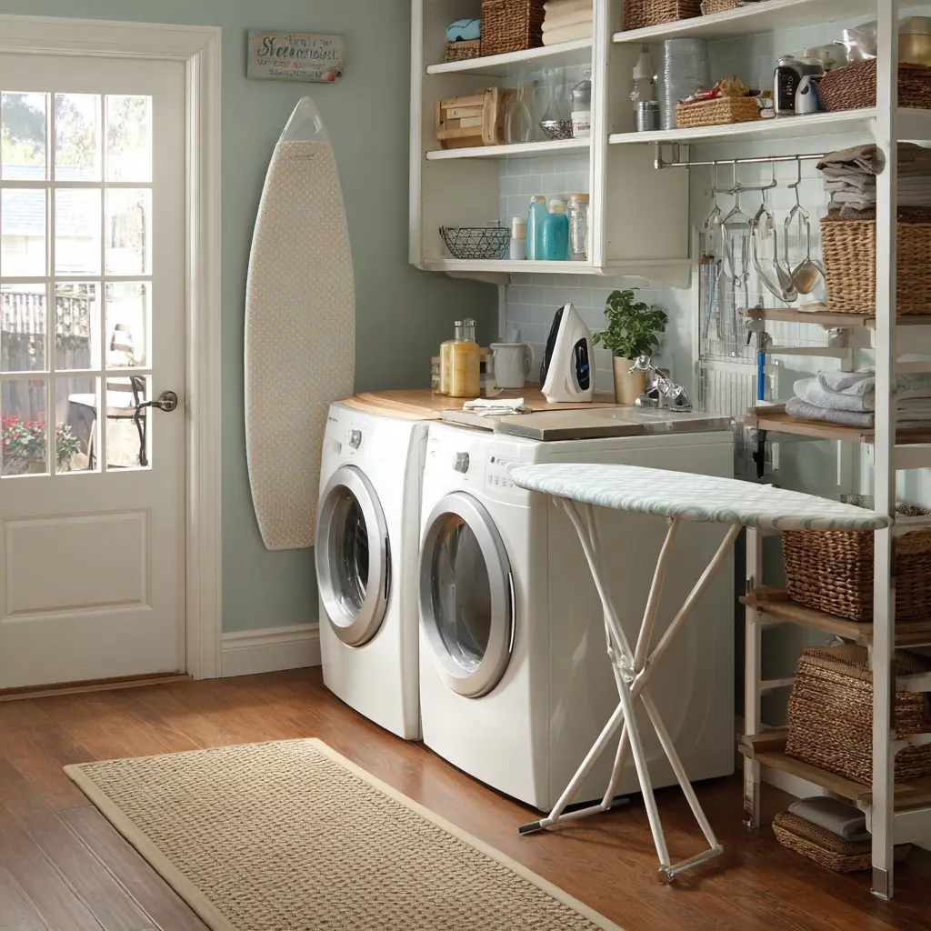 Install Foldable Ironing Boards