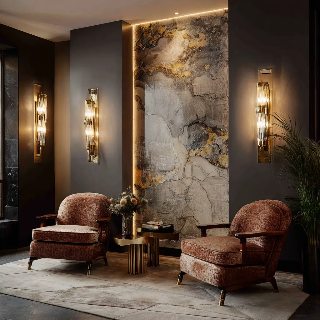 Install Sconces or Wall Lamps