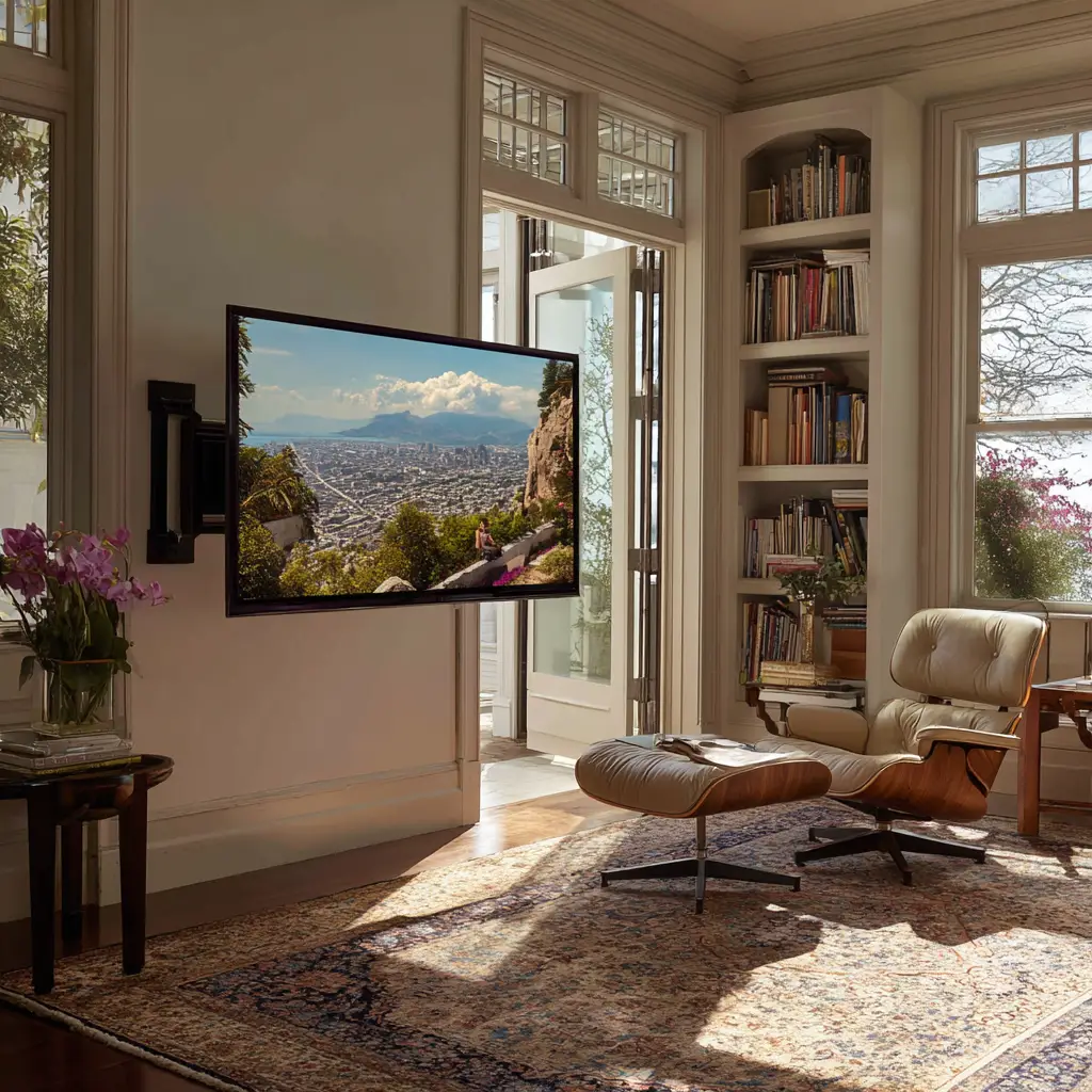 Install a Pivoting Wall Mount