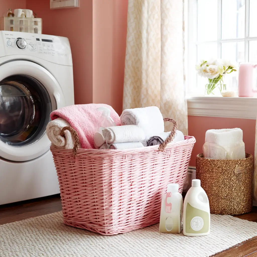 Keep a Cute Laundry Basket