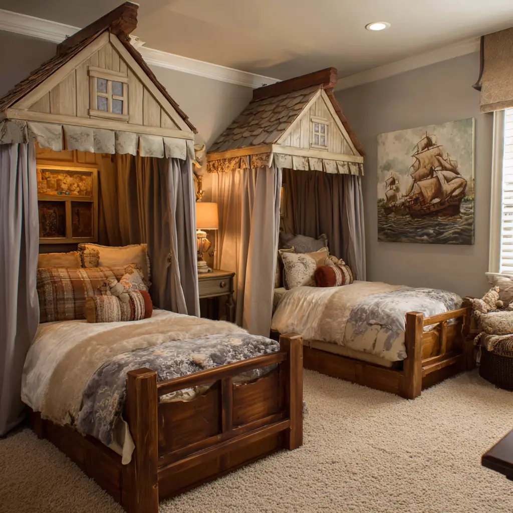  Kids’ Room with Themed Beds