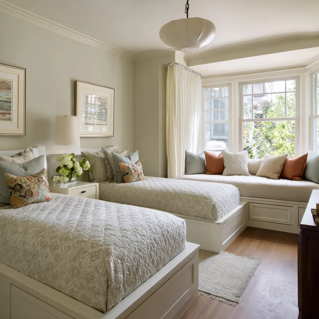  L-Shaped Bed Layout