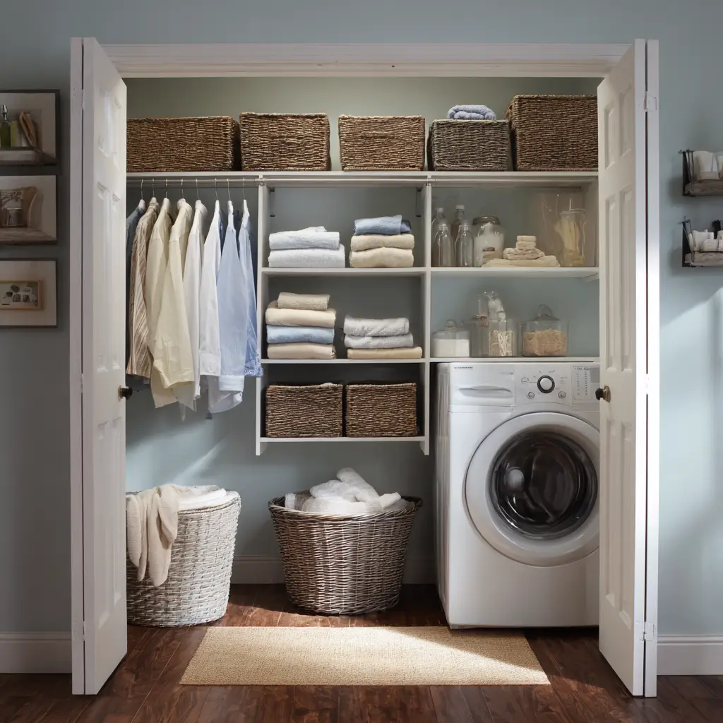 Laundry Basket Cubbies
