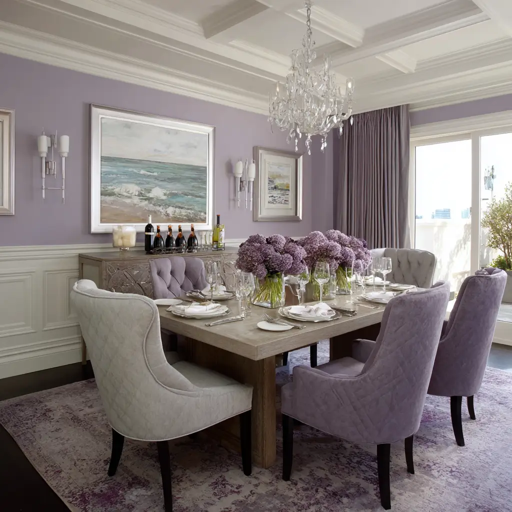 Lavender and Grey