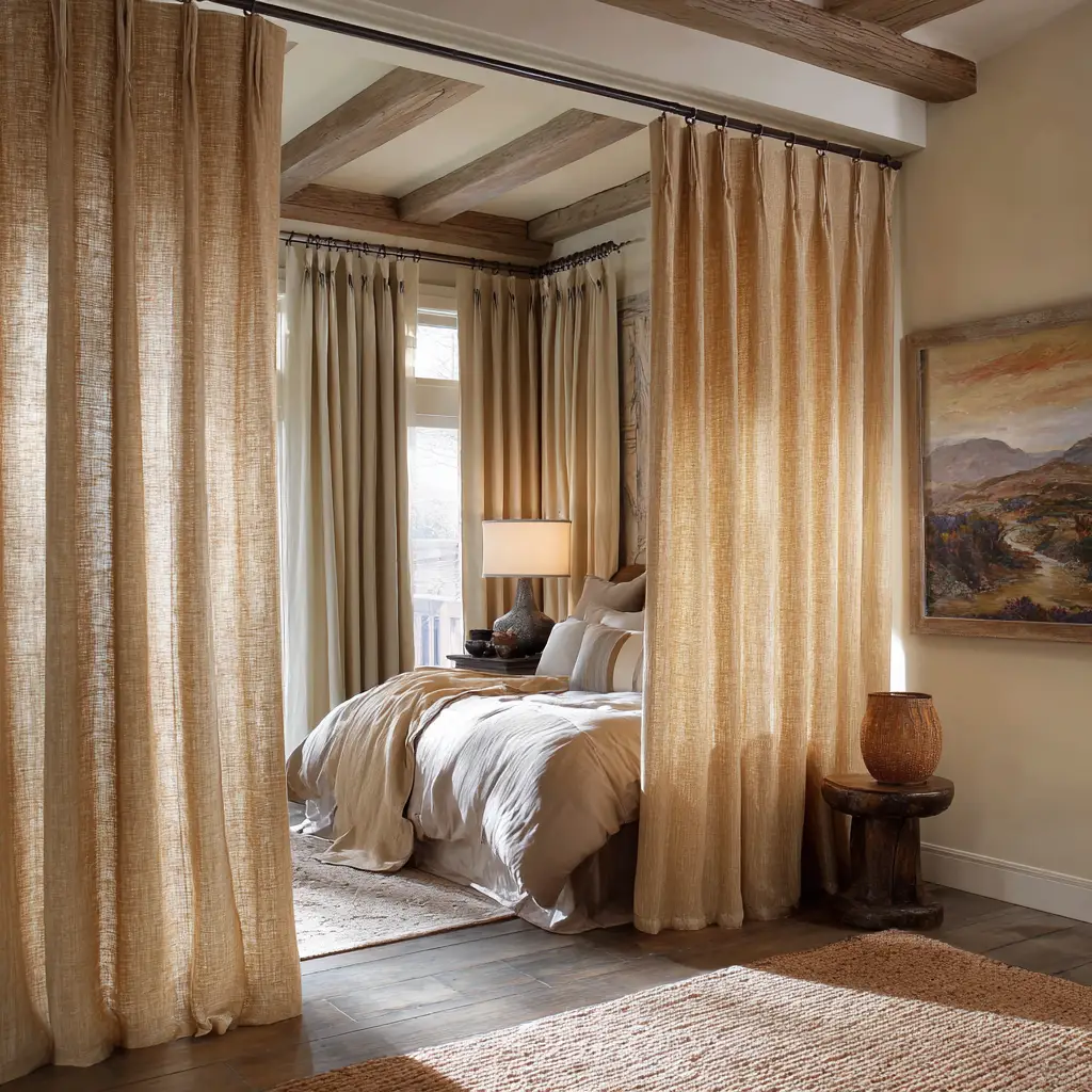 Layer Curtains for Extra Depth