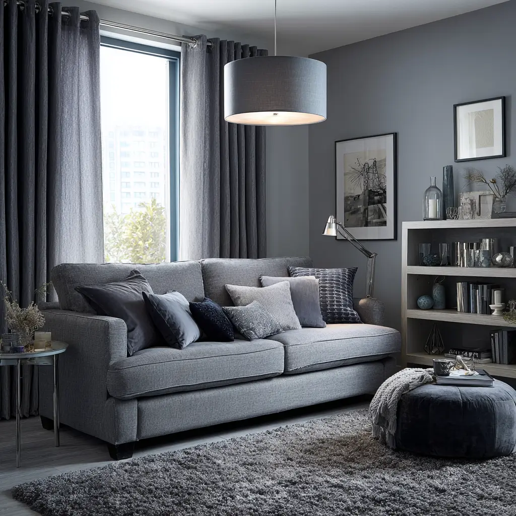 Layer Different Shades of Grey