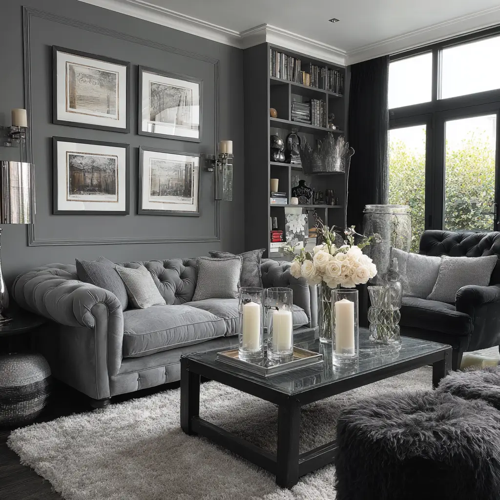 Layer Different Shades of Grey