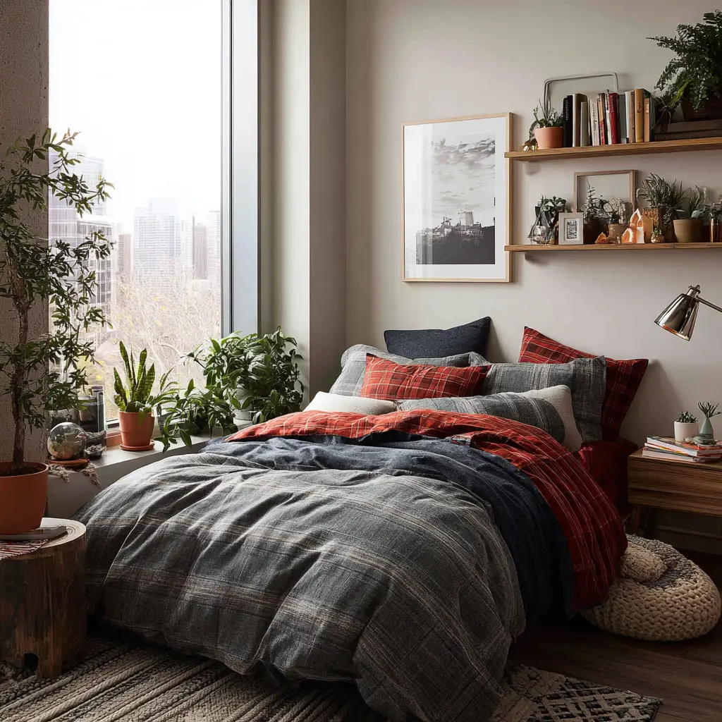 Layered Bedding with Flannel